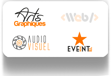 Arts graphiques / Audiovisuel / Evènementiel